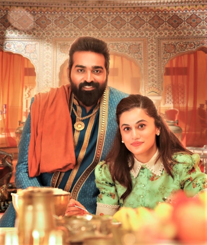 Vijay Sethupathi and Taapsee Pannu-starrer Annabelle Sethupathi first look  out!