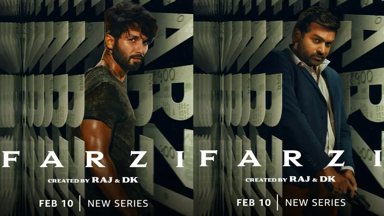 Shahid Kapoor, Vijay Sethupathi's fiery looks from Prime Video series Farzi out, know release date